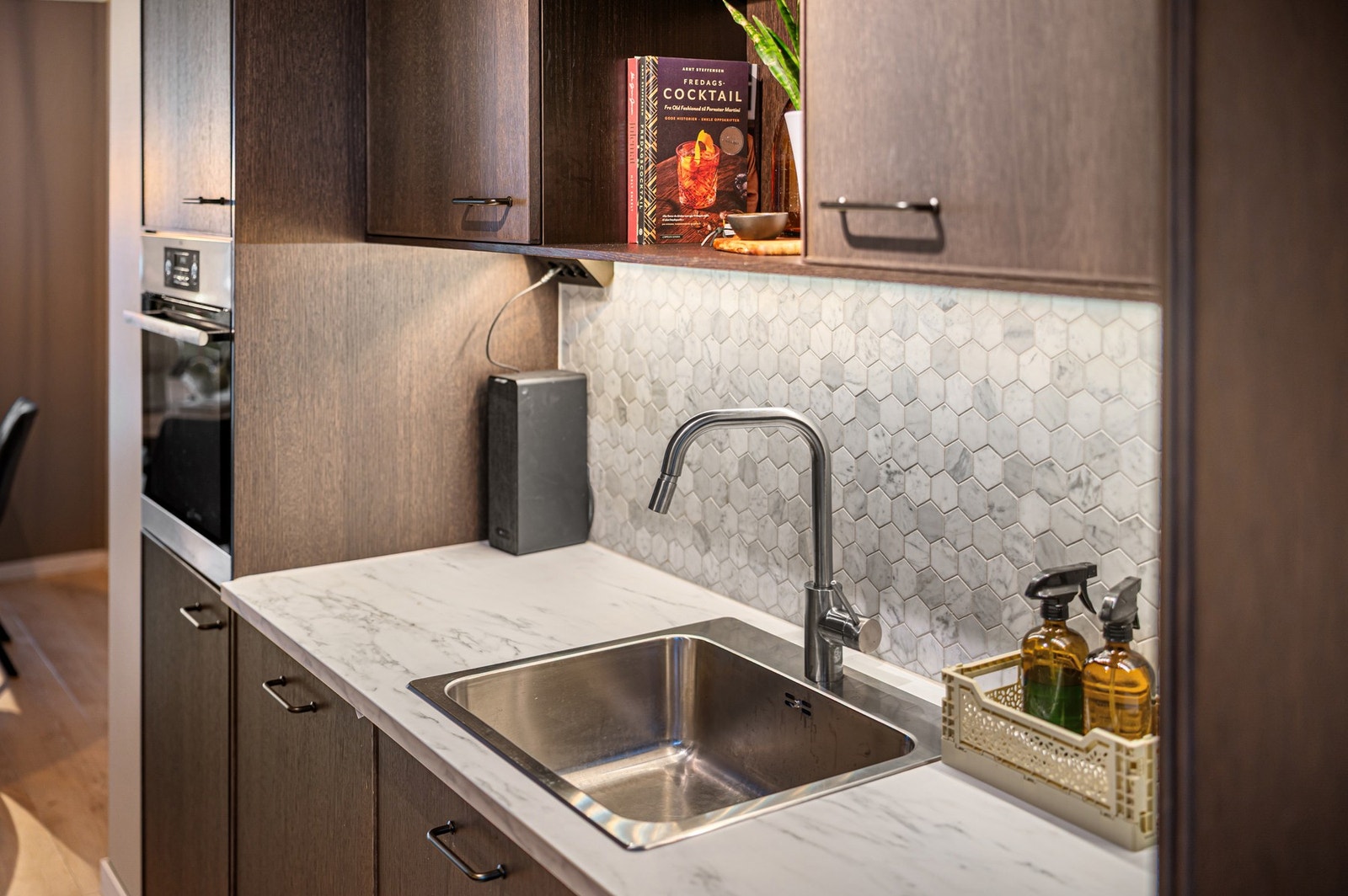 Kjøkkenet ble pusset opp i perioden 2017-2021 og har fått TG1 av takstmann. Galleribilde