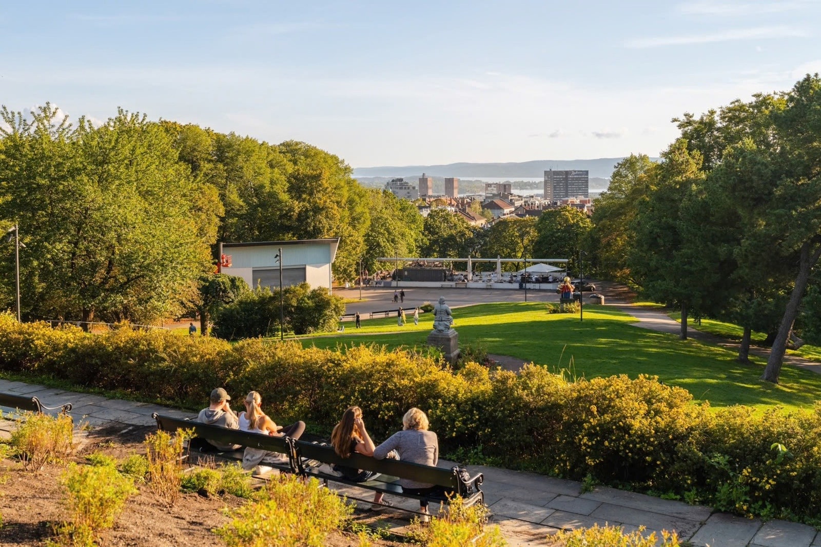 Veien er også kort til vakre St. Hanshaugen. Galleribilde