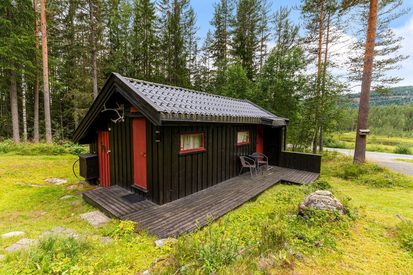 Anneks som inneholder 1 innredet soverom og boder (en isolert bod). Galleribilde