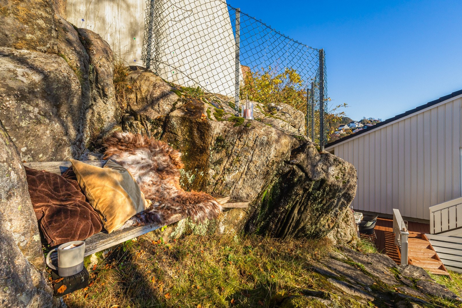 Koselig utsiktsplass for store og små! Galleribilde