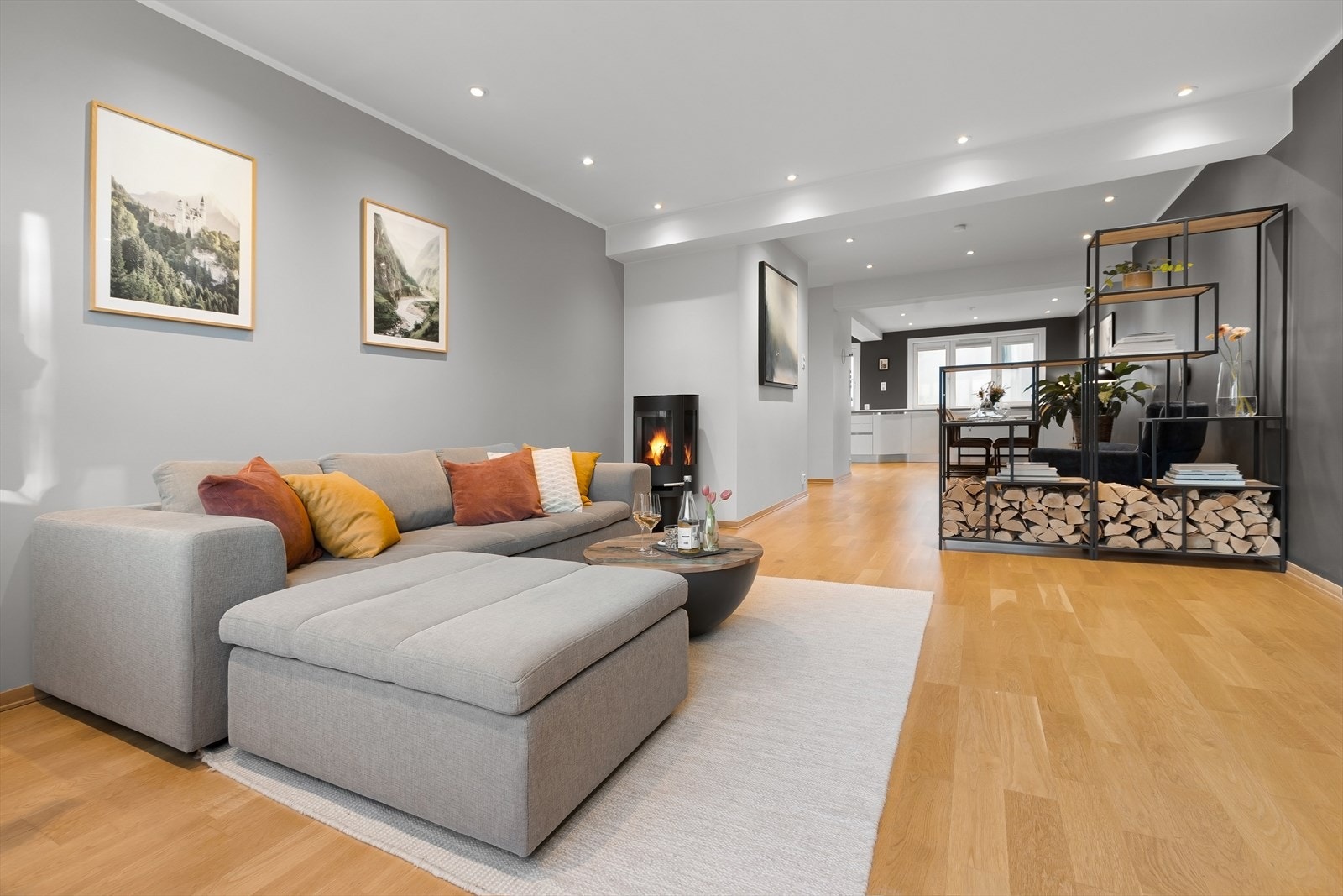 Selgers strømforbruk er estimert til ca. kr 450 på sommerstid og kr 1300 på vinterstid pr mnd. Galleribilde