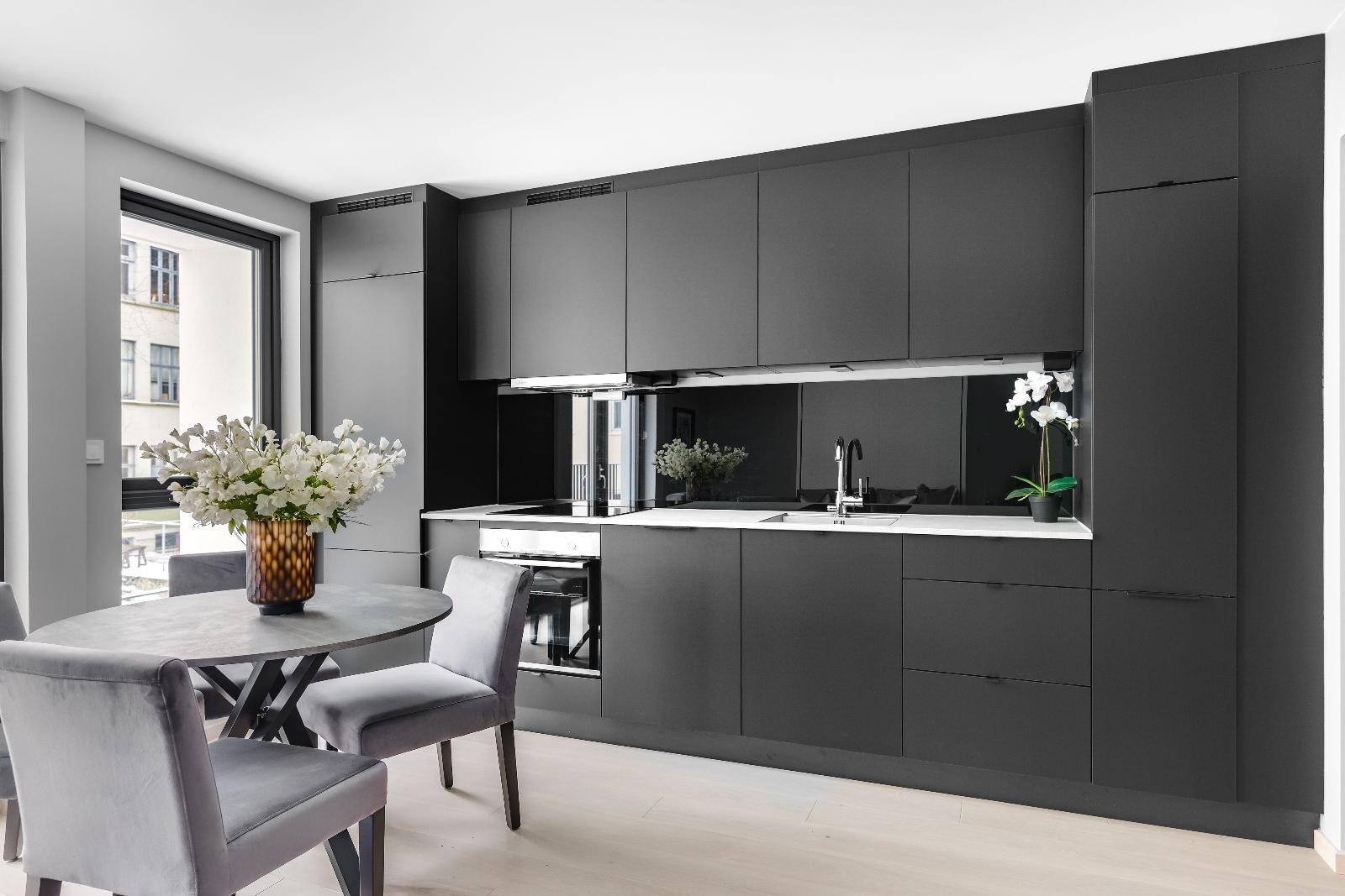 Lekkert kjøkken fra KVIK i alle leilighetene Galleribilde