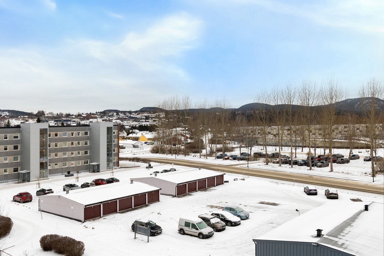 Utsikt mot vest Galleribilde