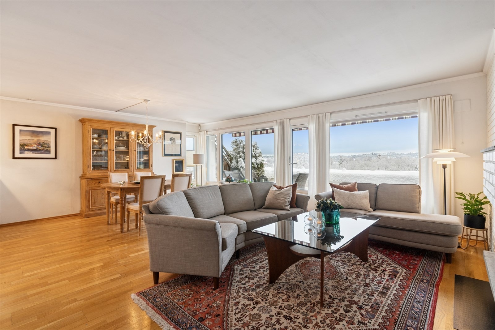 Romslig stue Galleribilde