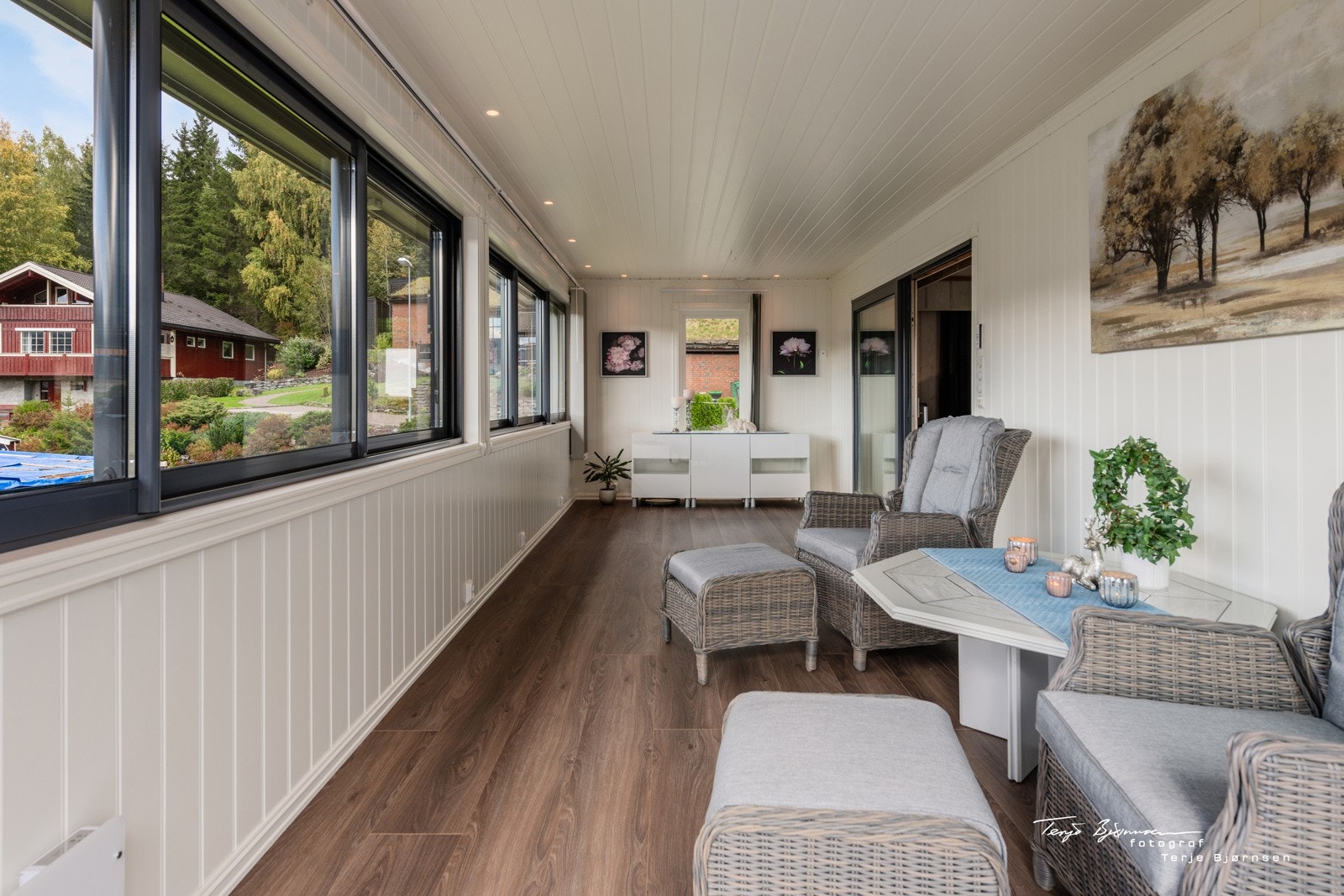 Vinterhage. Galleribilde