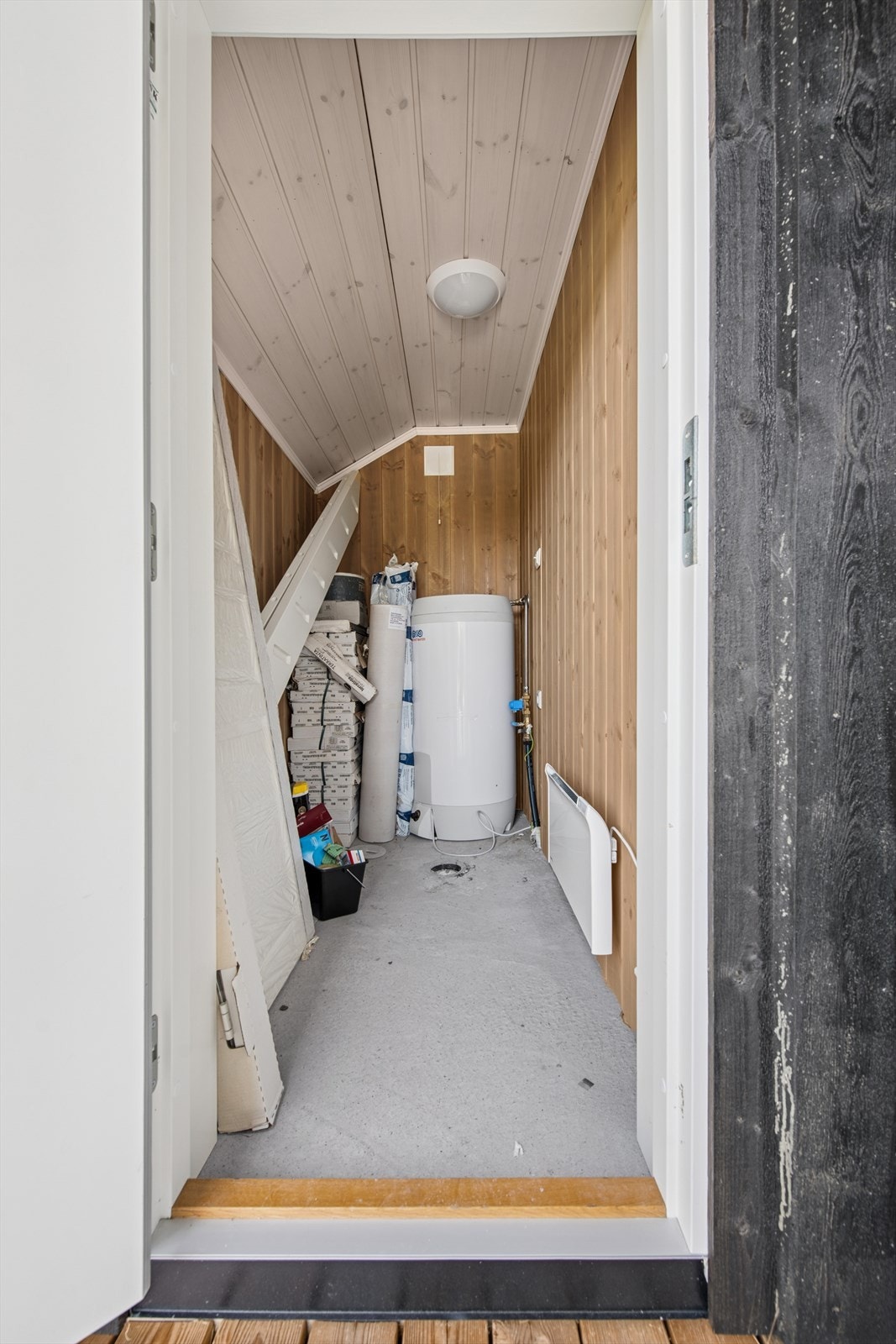 Praktisk bod med utvendig adkomst. Galleribilde