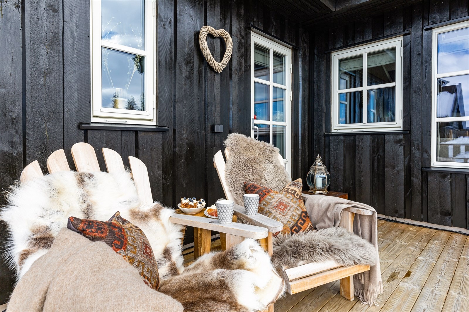 (Foto fra tilsvarende hytter) Galleribilde