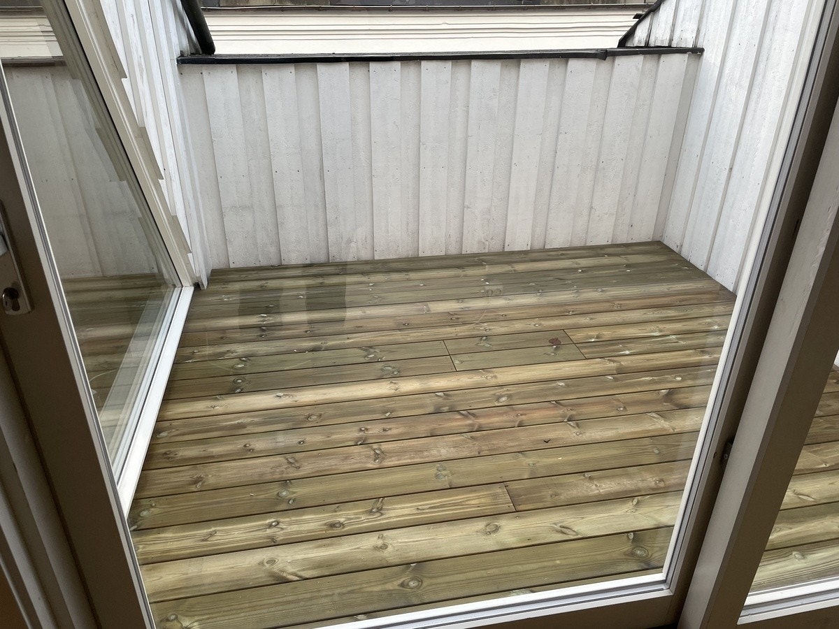 Privat terasse Galleribilde