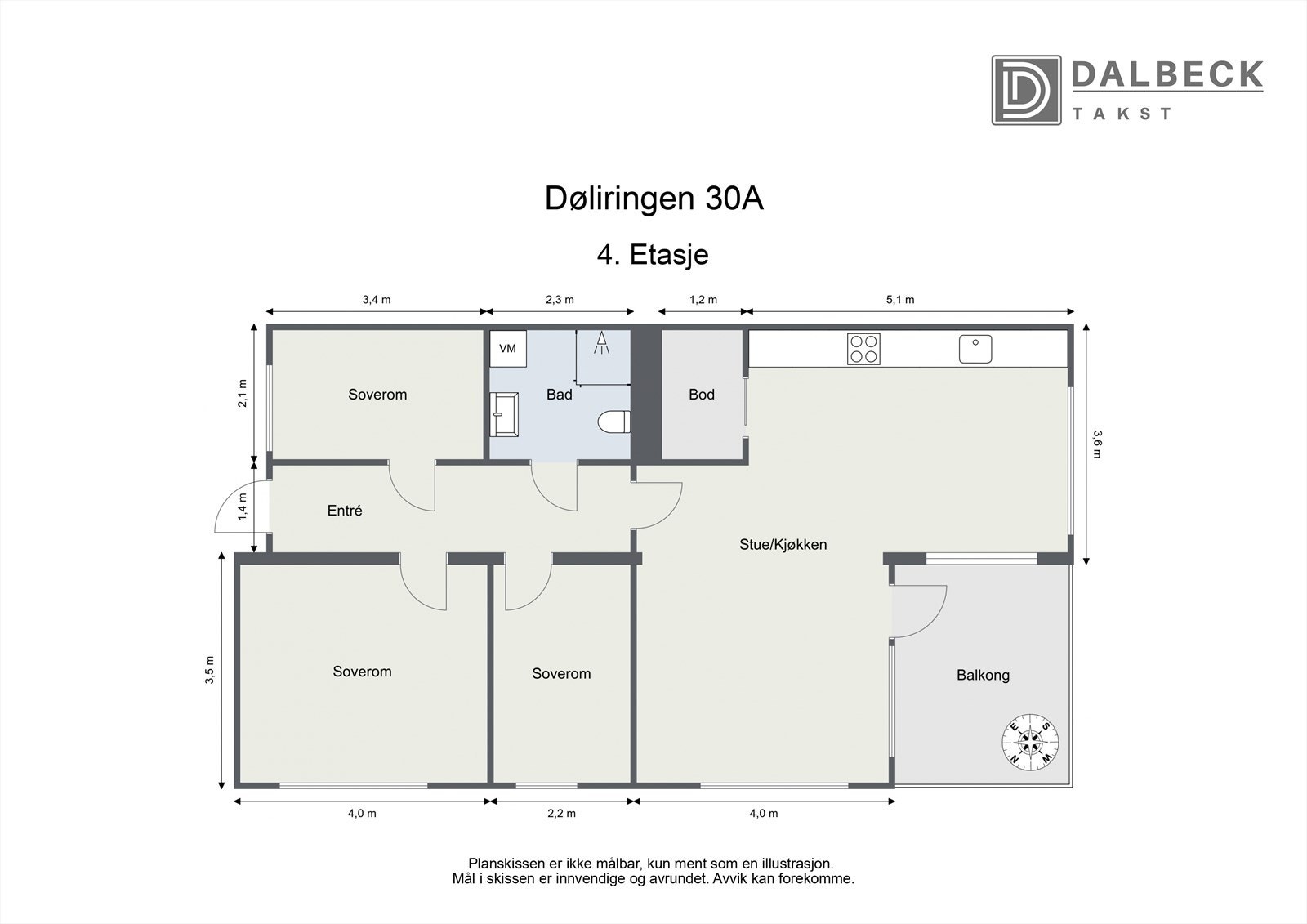 Plantegning Galleribilde