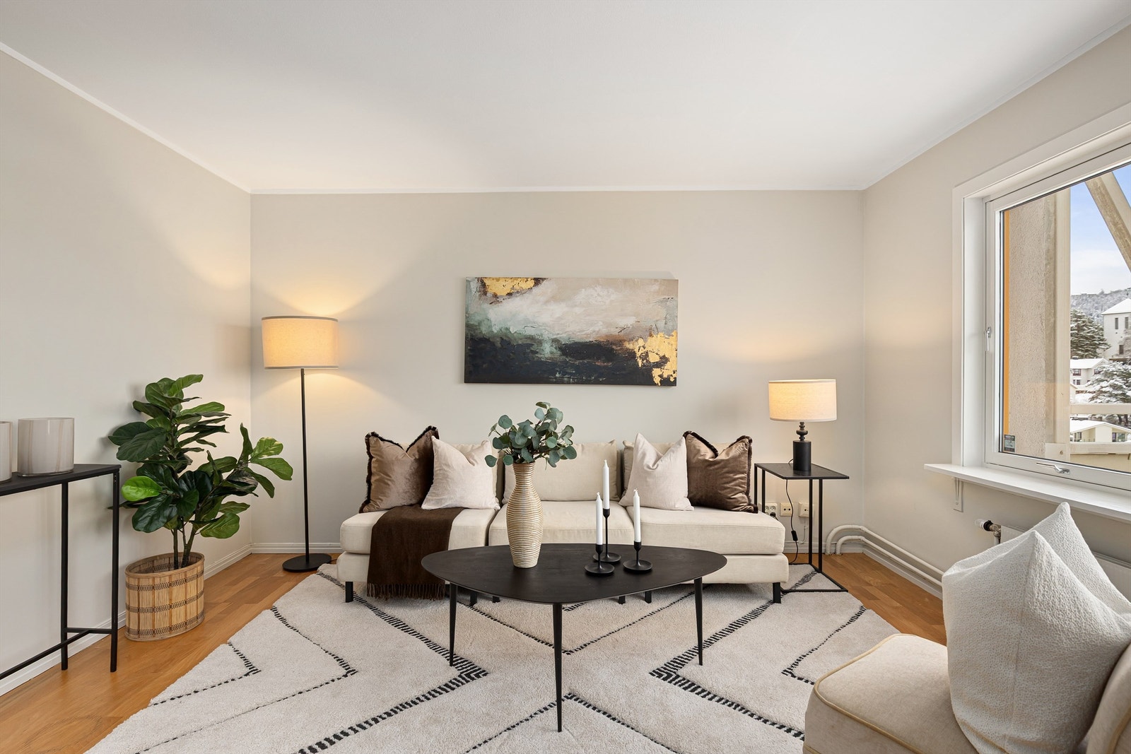 Leiligheten har en god planløsning Galleribilde