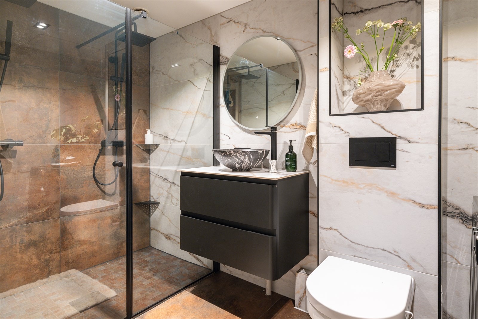 Nytt, lekkert og utvidet bad fra 2021. Galleribilde