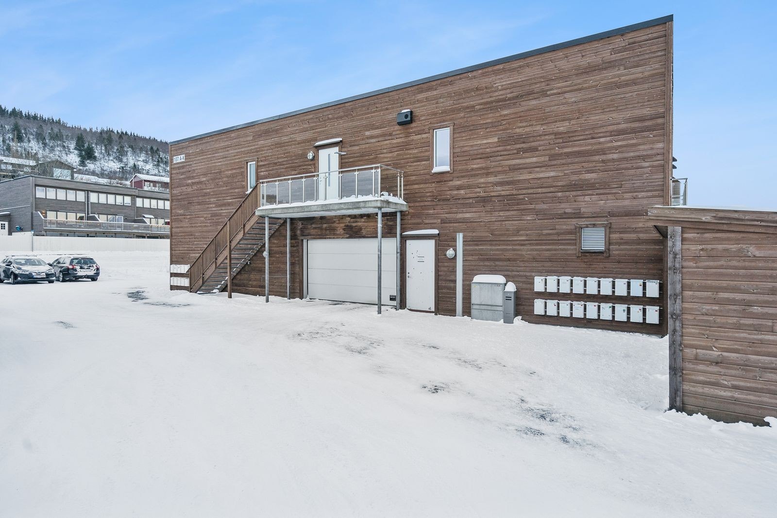 Det følger med garasjeplass og bod i parkeringshuset. Foto: Lene Blomsøy. Galleribilde