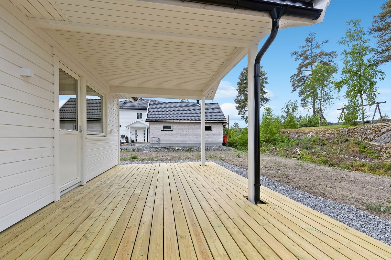 Terrasse på hele 26 kvm Galleribilde