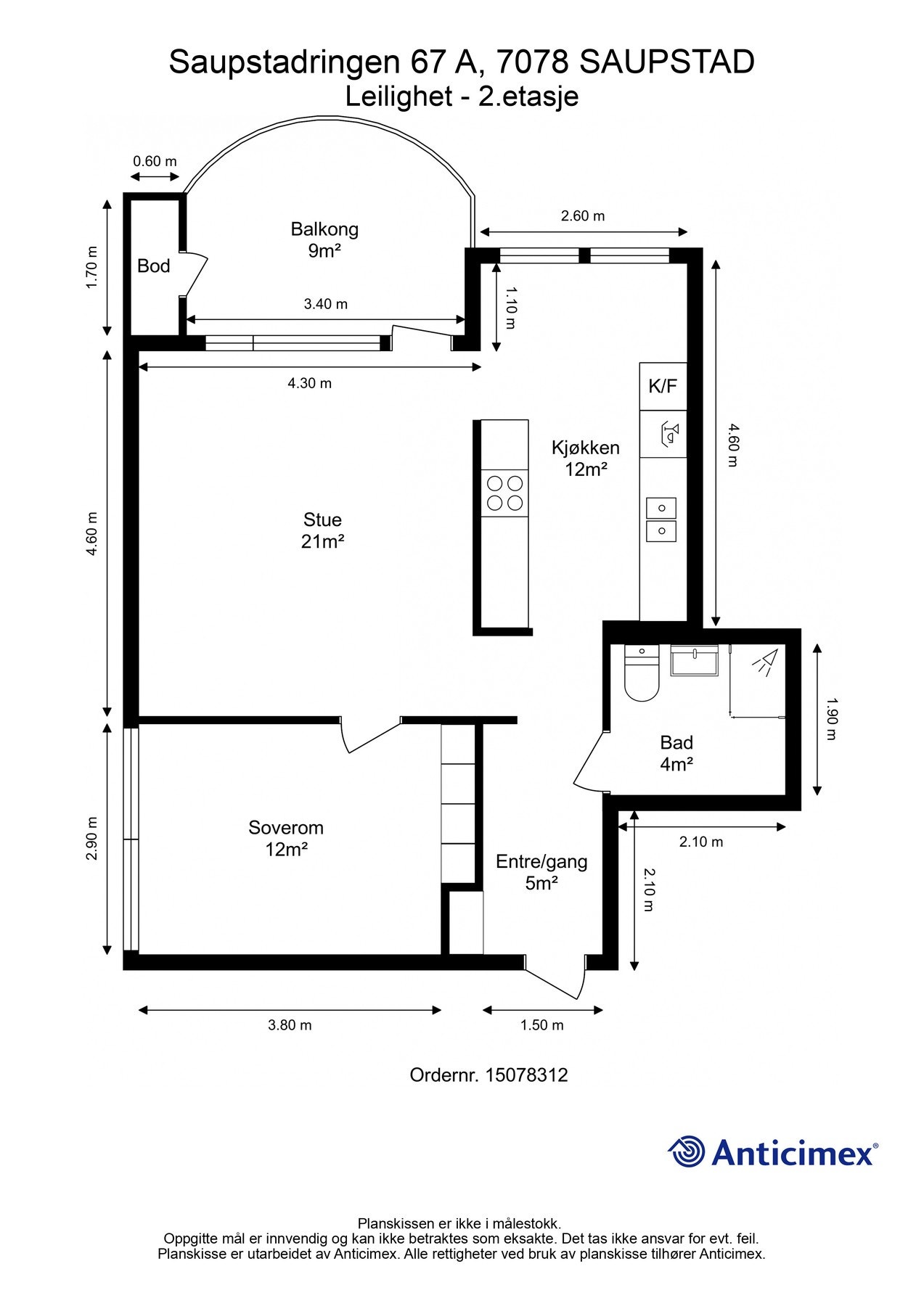 Plantegning 2. etasje. Galleribilde