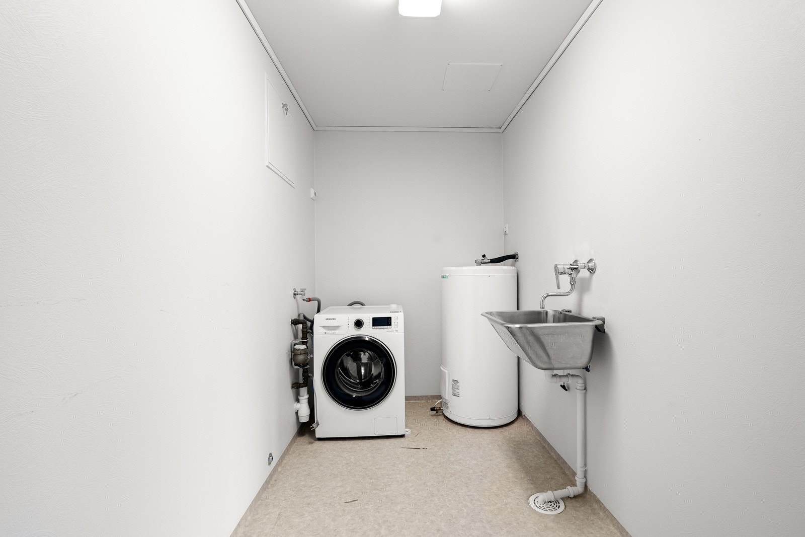 Vaskerom ved kjøkkenet. Galleribilde