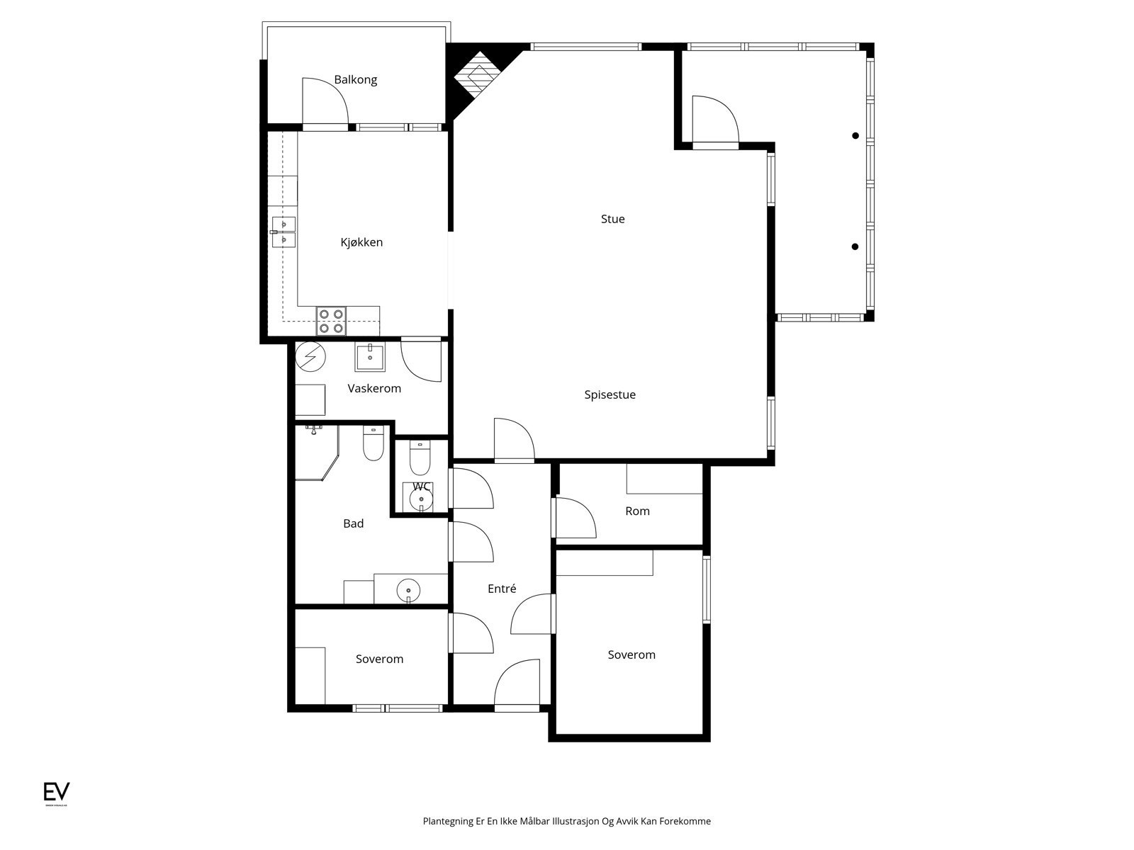 Plantegning. Galleribilde