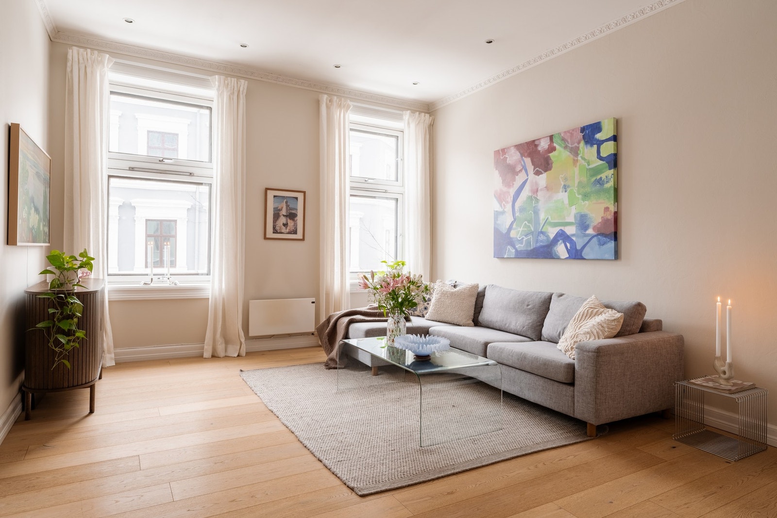 Nyere pen 1-stavs parkett. Galleribilde