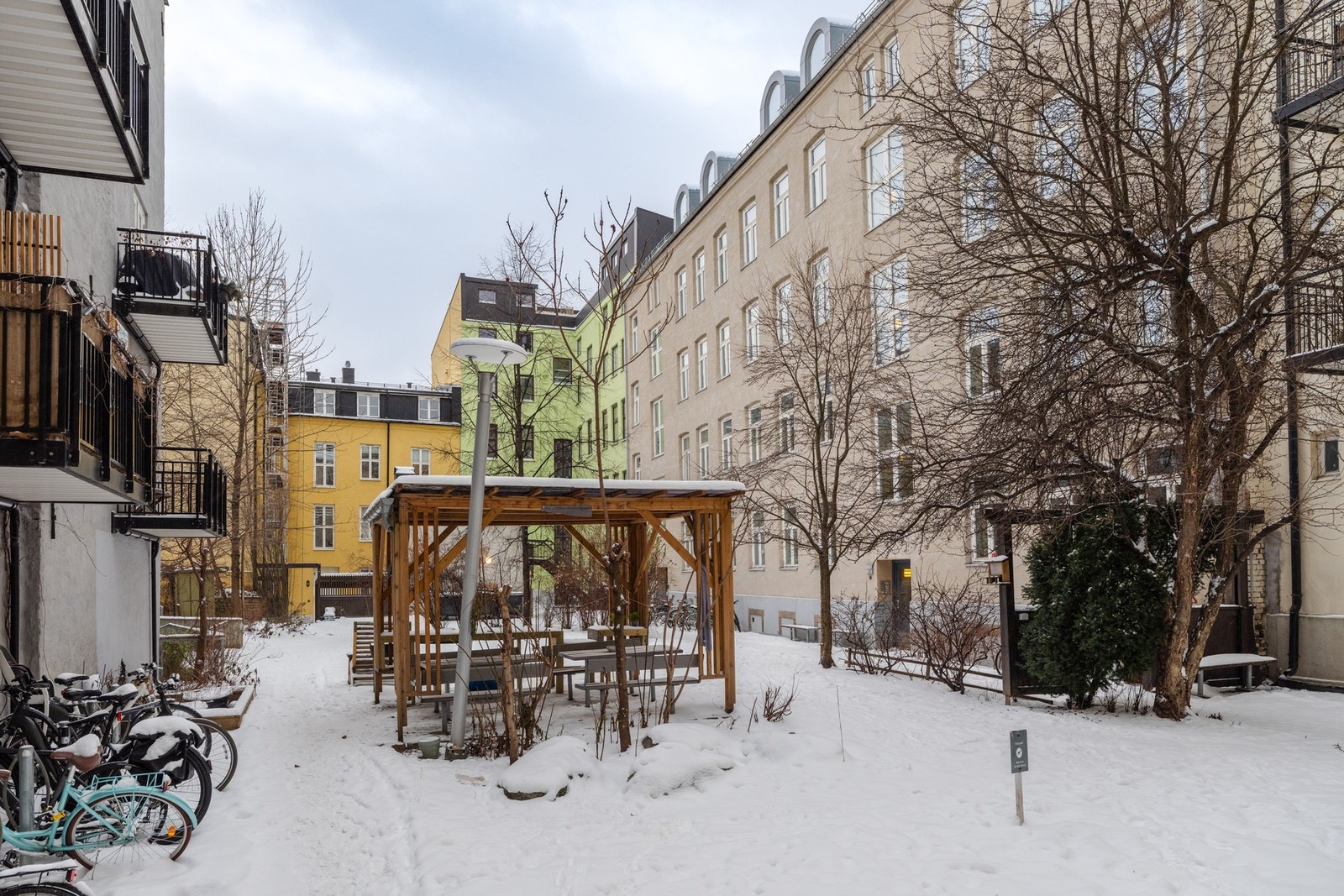 Tilgang til bakgård. Galleribilde