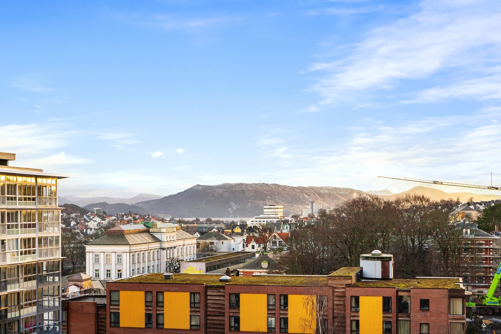 Utsikt fra balkongen. Galleribilde