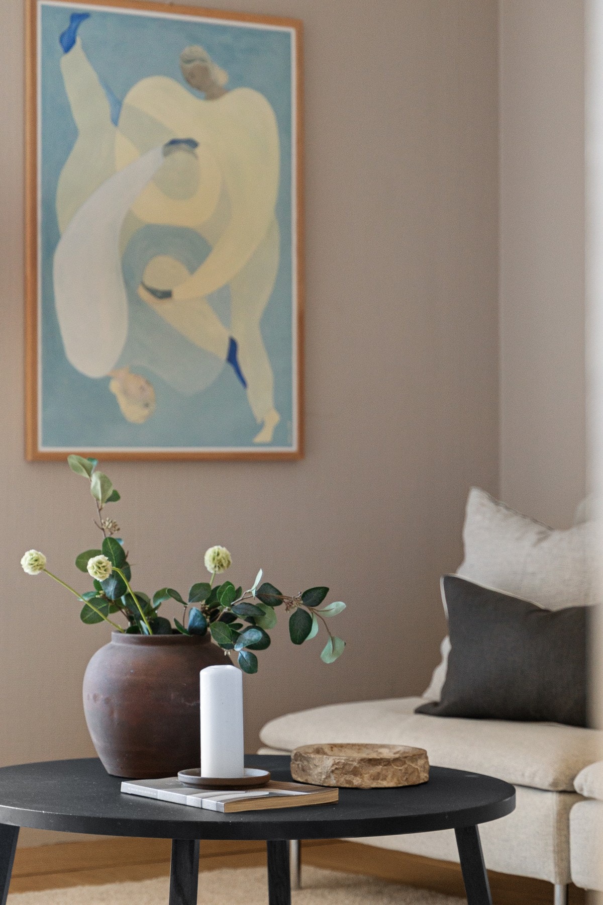 Stue - detalj. Galleribilde