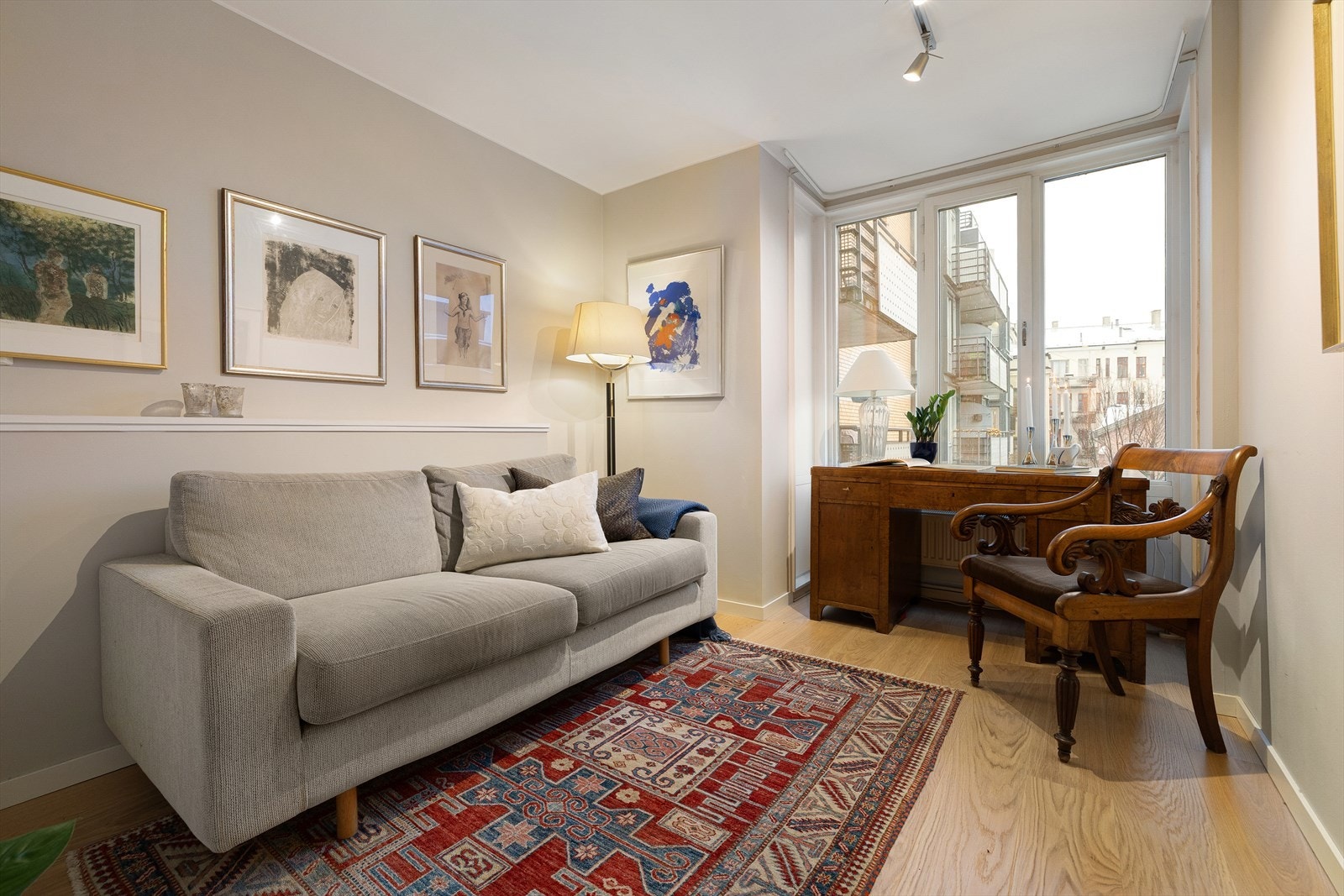 Soverom 2 passer godt som barnerom, gjesterom eller hjemmekontor. Galleribilde