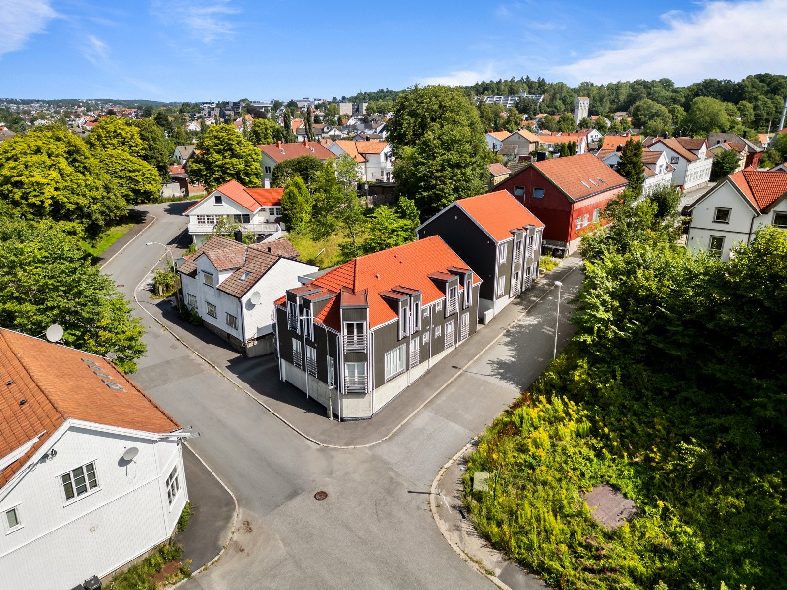 Her er det kort vei til Sarpsborg sentrum og alle fasilitetene rundt Galleribilde