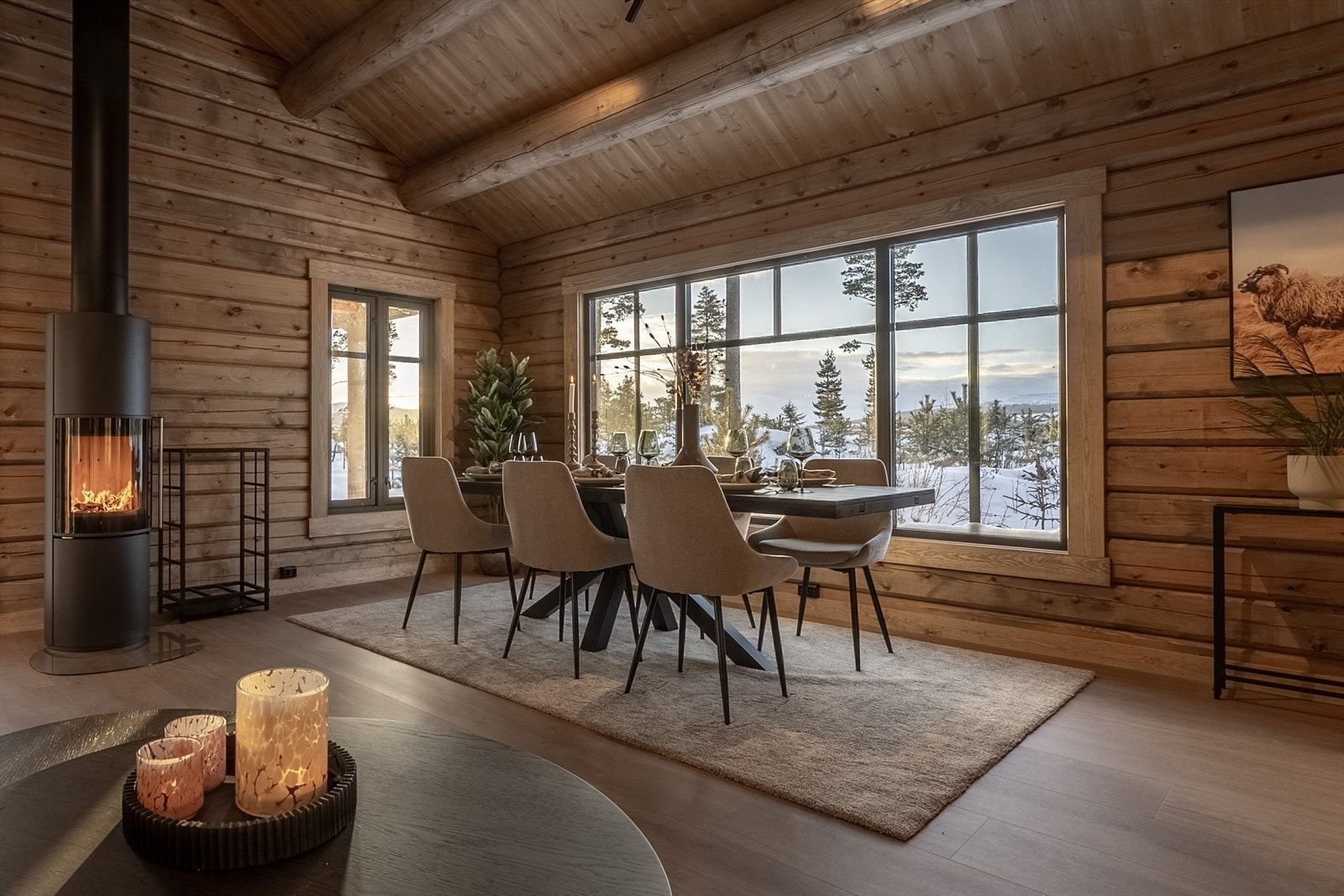 Velkommen til Tørset Hyttegrend 28! (Foto: Ludvig Killingberg/privat) Galleribilde