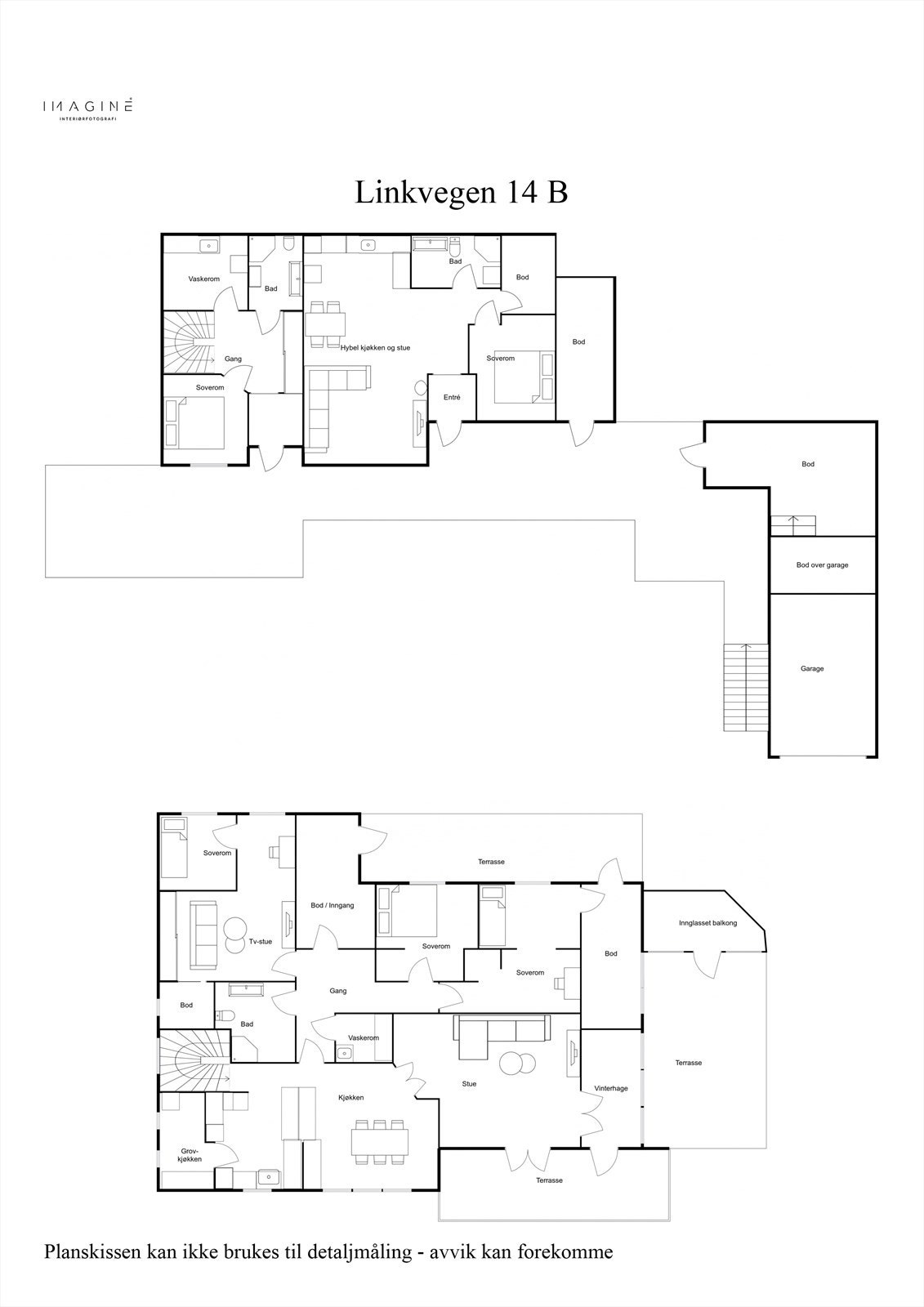 Linkvegen 14 B - 2D Galleribilde