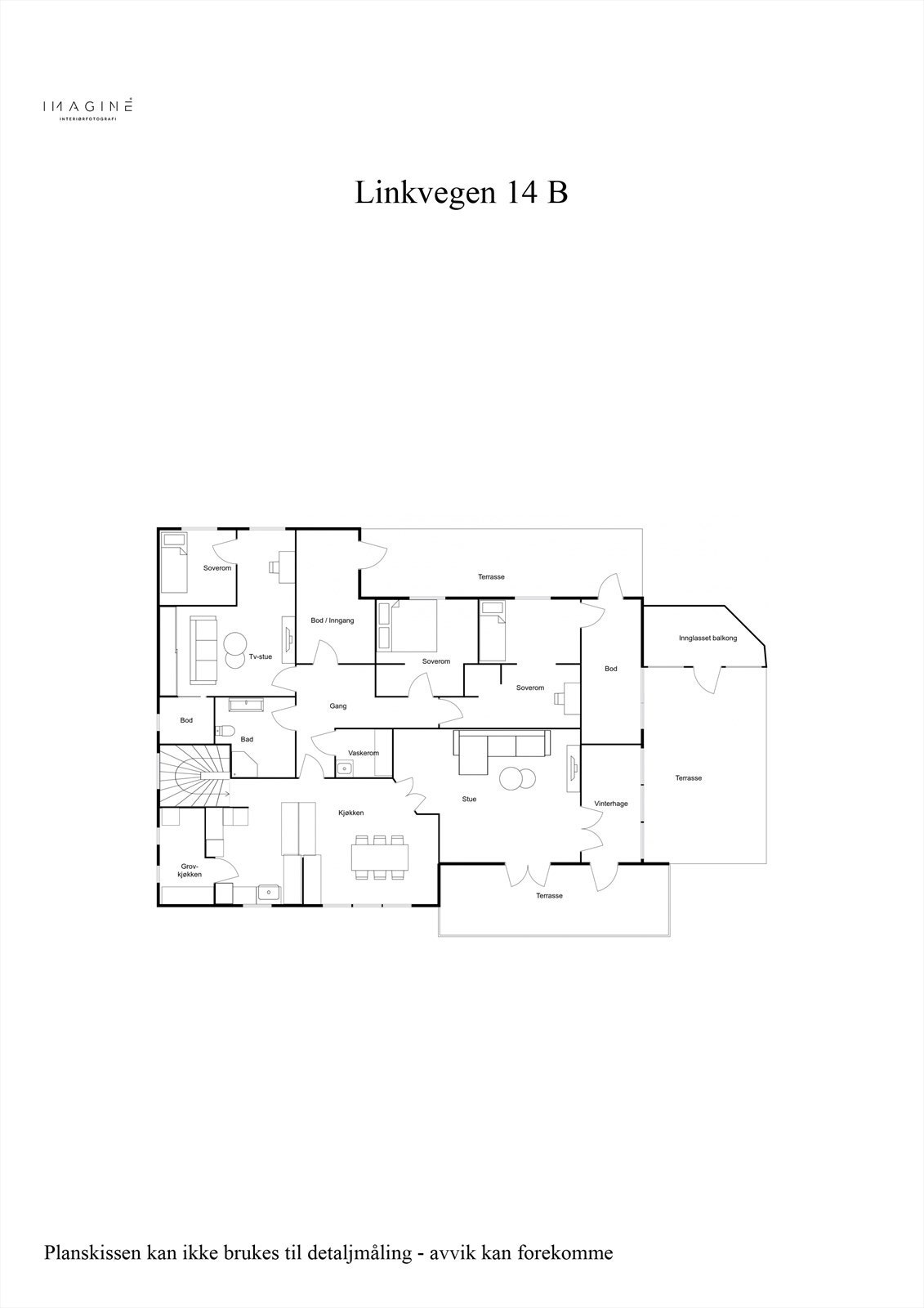 Linkvegen 14 B - 2D - 2 etg Galleribilde
