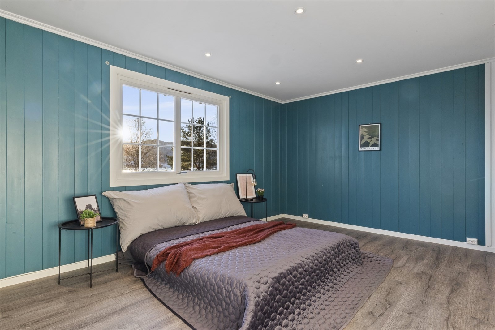 Dette perfekt som hovedsoverom med utgang til egen balkong. Galleribilde