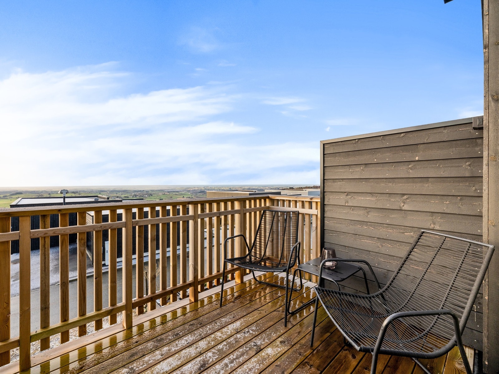 Her kan man nyte morgenkaffen. Galleribilde