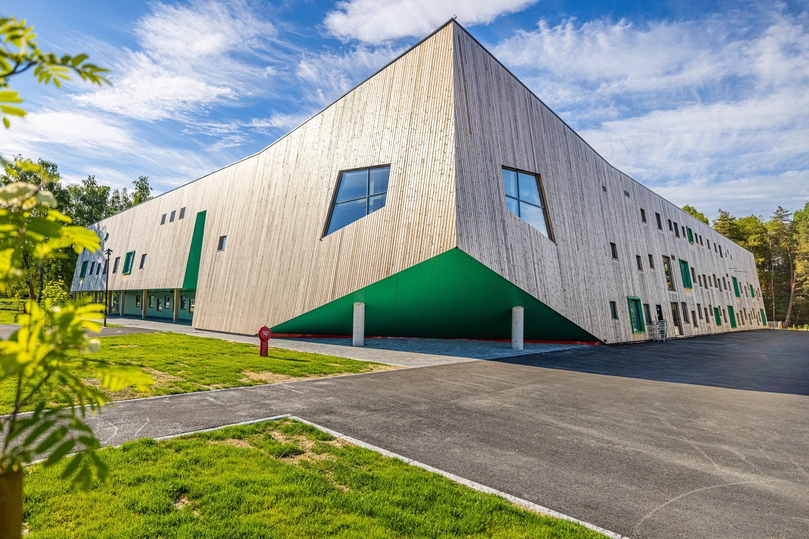 Området er ideelt for barnefamilier med gangavstand til flere barnehager. Galleribilde