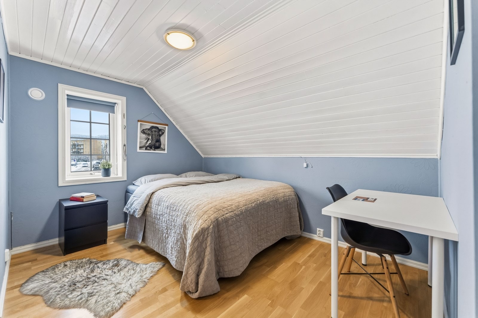 Gjesterom, barnerom eller hjemmekontor? Innredes enkelt etter egne behov. Galleribilde