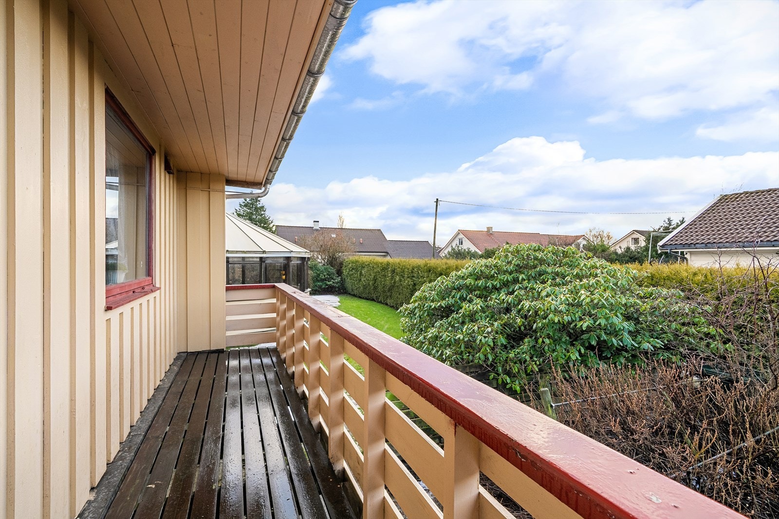 Balkong med tilkomst fra hovedsoverom. Galleribilde