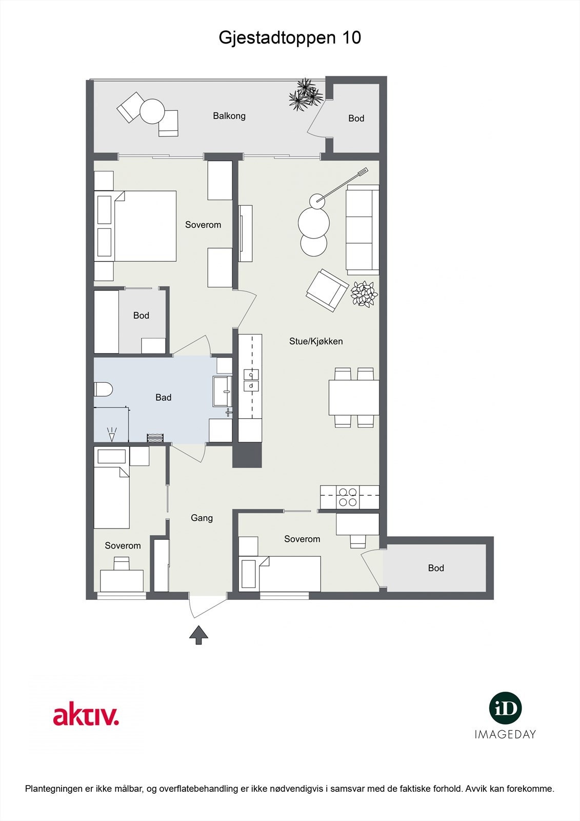 Plantegning. Galleribilde