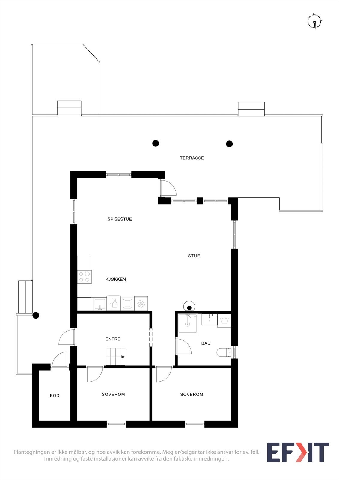 Plantegning. Galleribilde