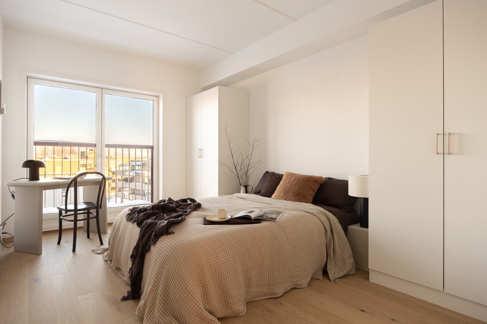 Leiligheten har totalt to romslige soverom. Galleribilde