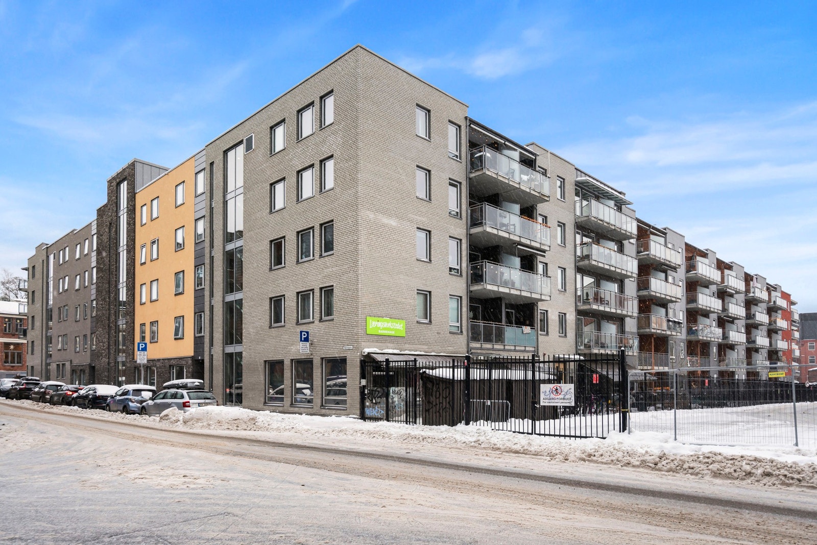 I barnehagen på gateplan har beboerne i sameiet fortrinnsrett. Galleribilde