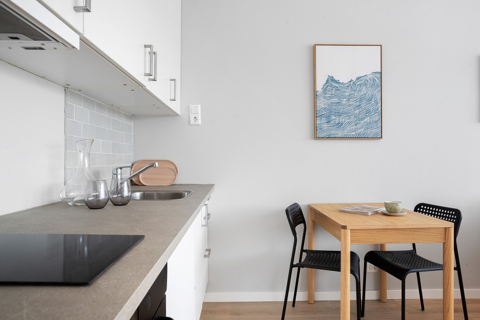 Fin plass til spiseplass. Galleribilde