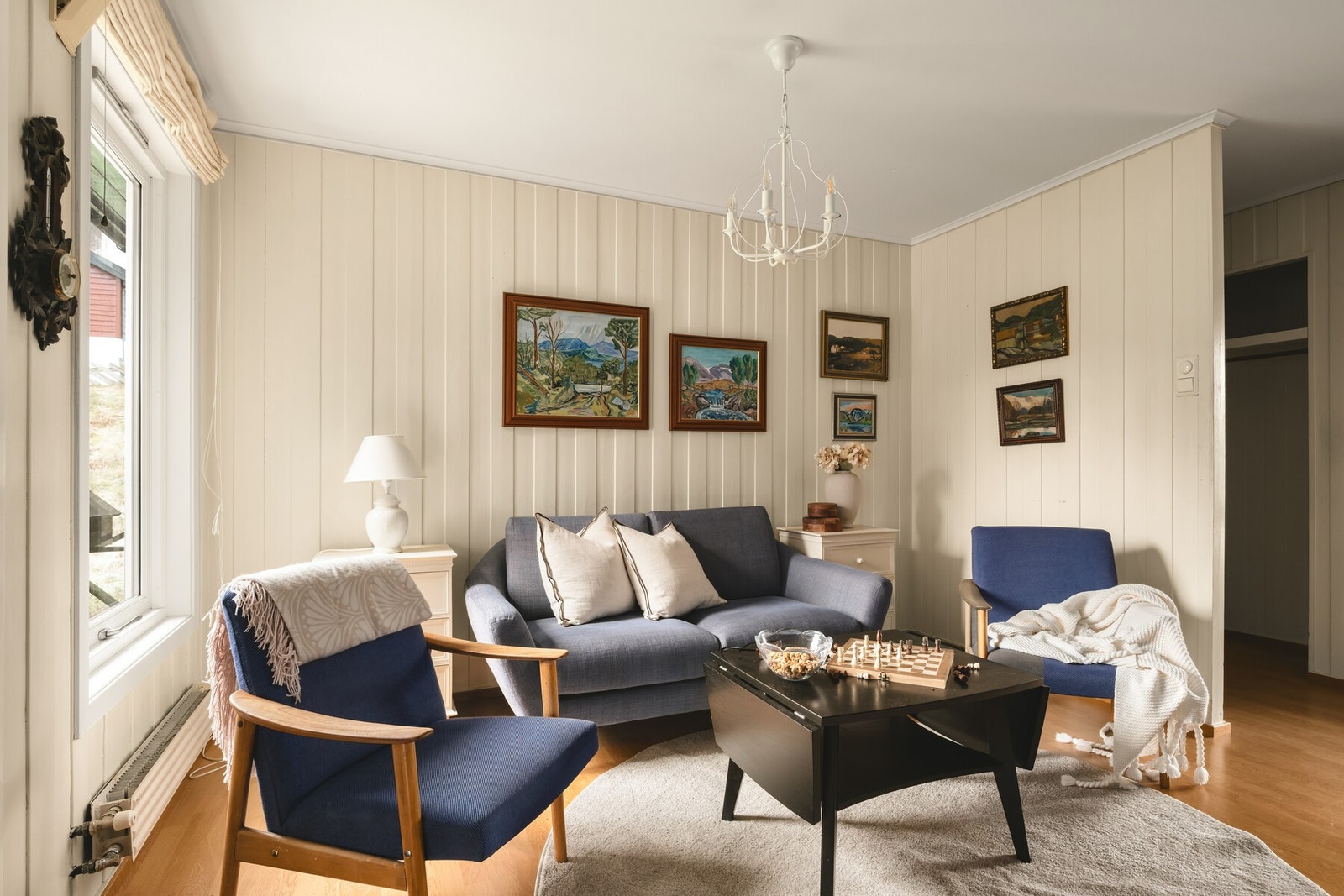 I tillegg finnes en lun TV-stue, et perfekt sted å trekke seg tilbake for rolige kvelder. Galleribilde