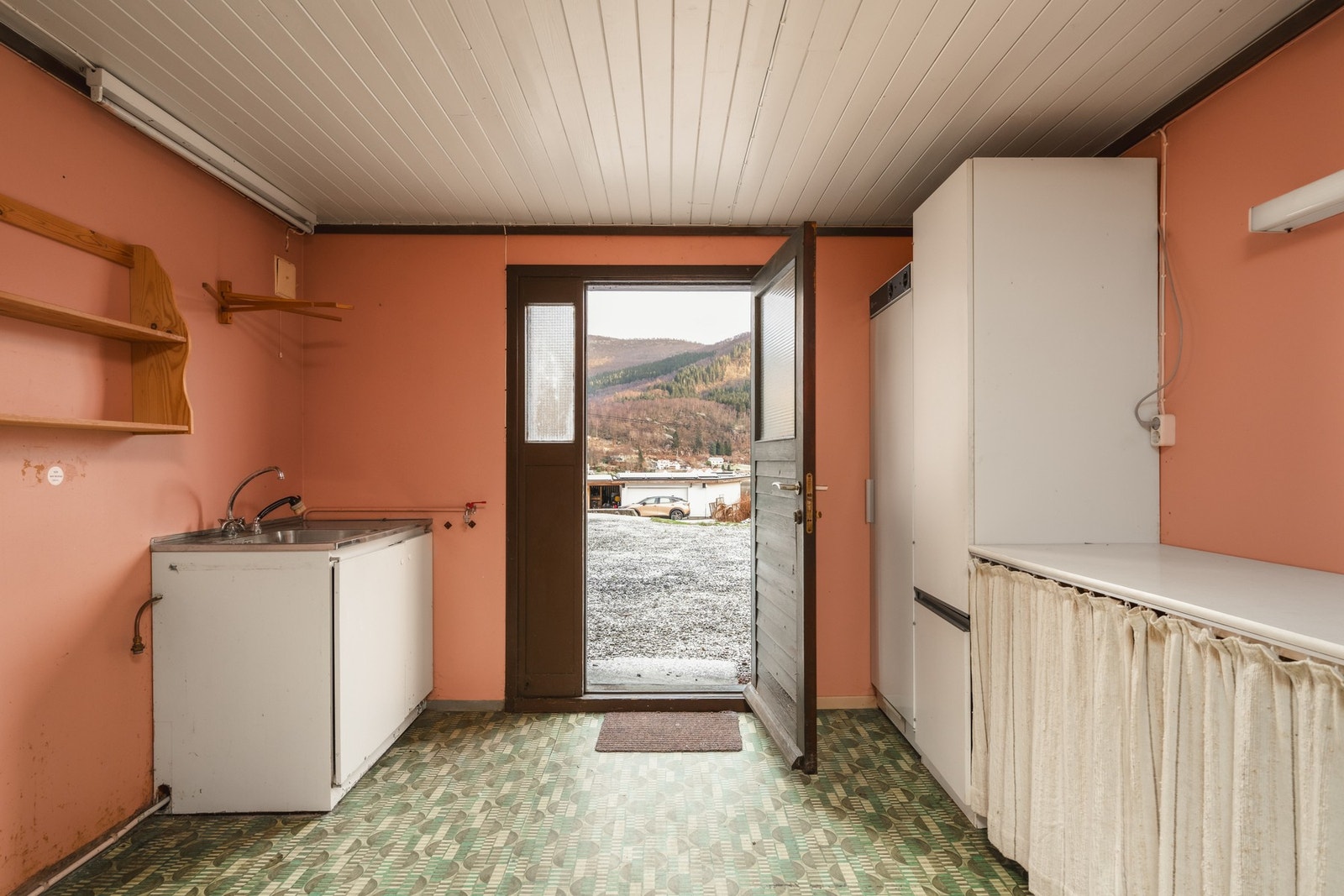 Det er vaskerom kombinert med bi-inngang. Galleribilde