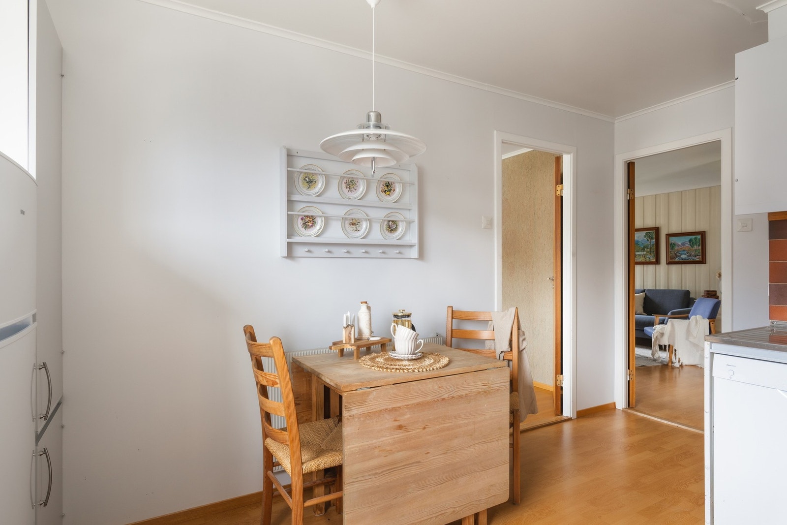 God plass til kjøkkenbord. Galleribilde