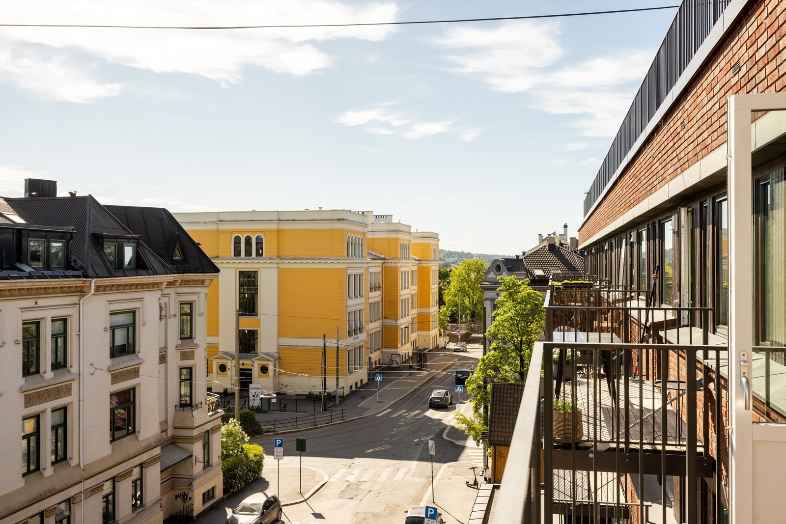 Balkong på ca. 5 kvm fra 2020. Galleribilde
