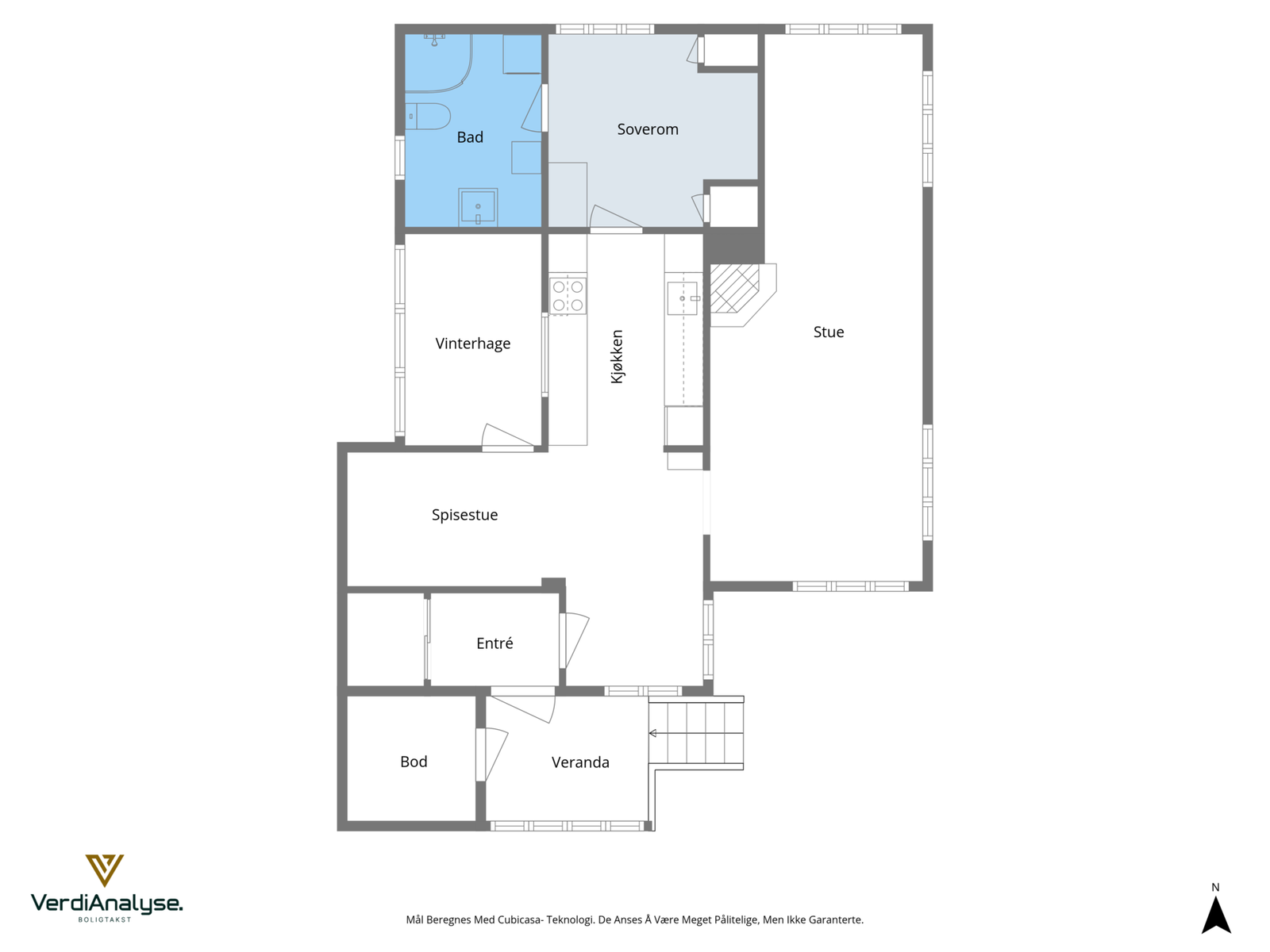 Plan hovedetasje Galleribilde