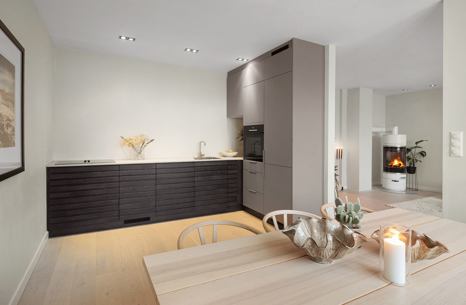 Delikat kjøkkeninnredning fra Kvik ble satt inn i 2023 Galleribilde