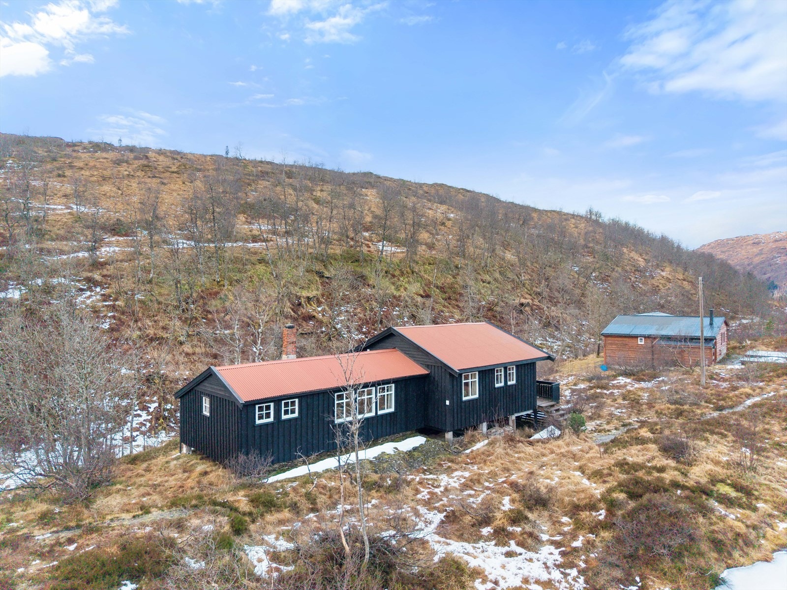 Flott plassering på liten kolle. Galleribilde
