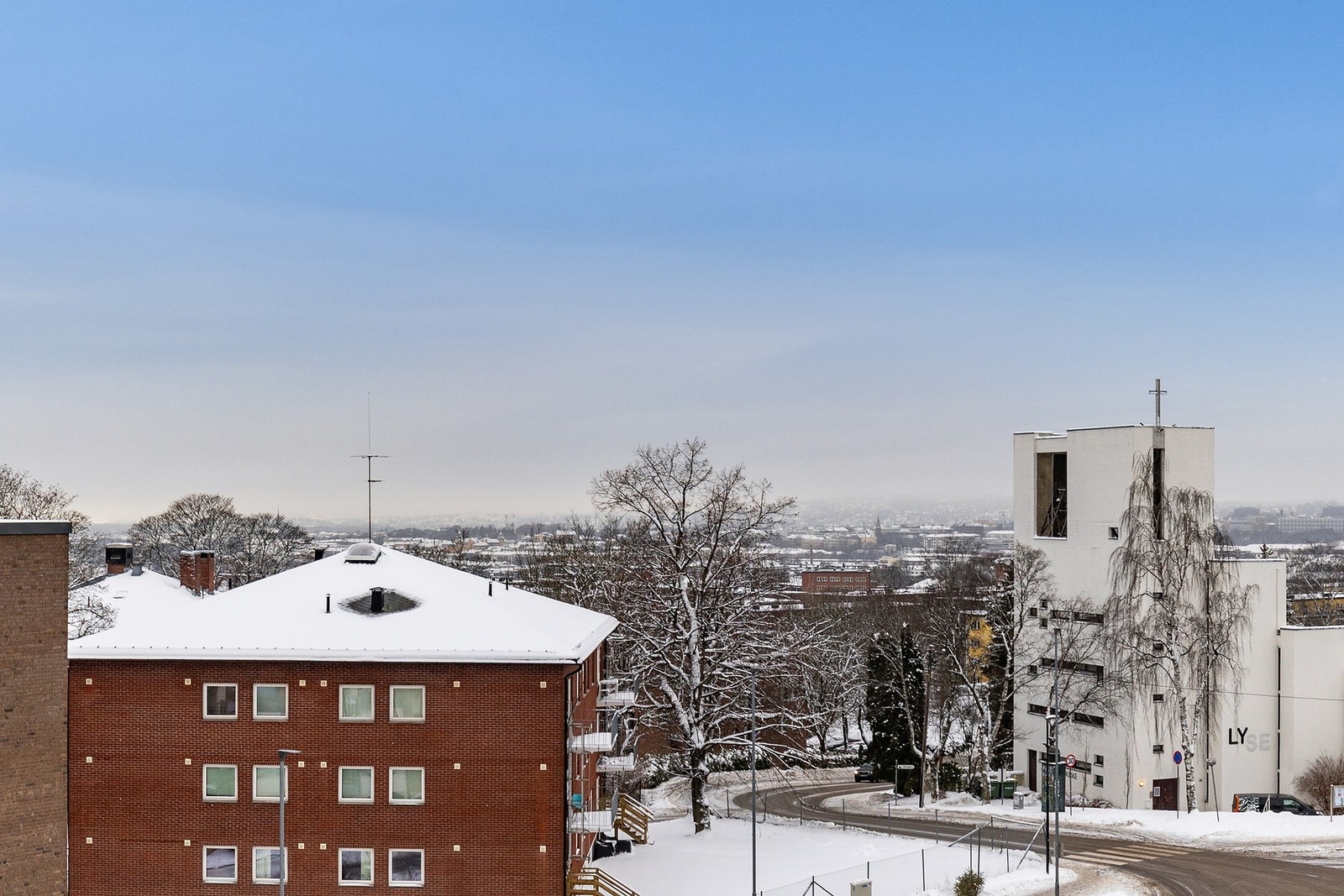 Her kan man nyte en flott utsikt. Galleribilde
