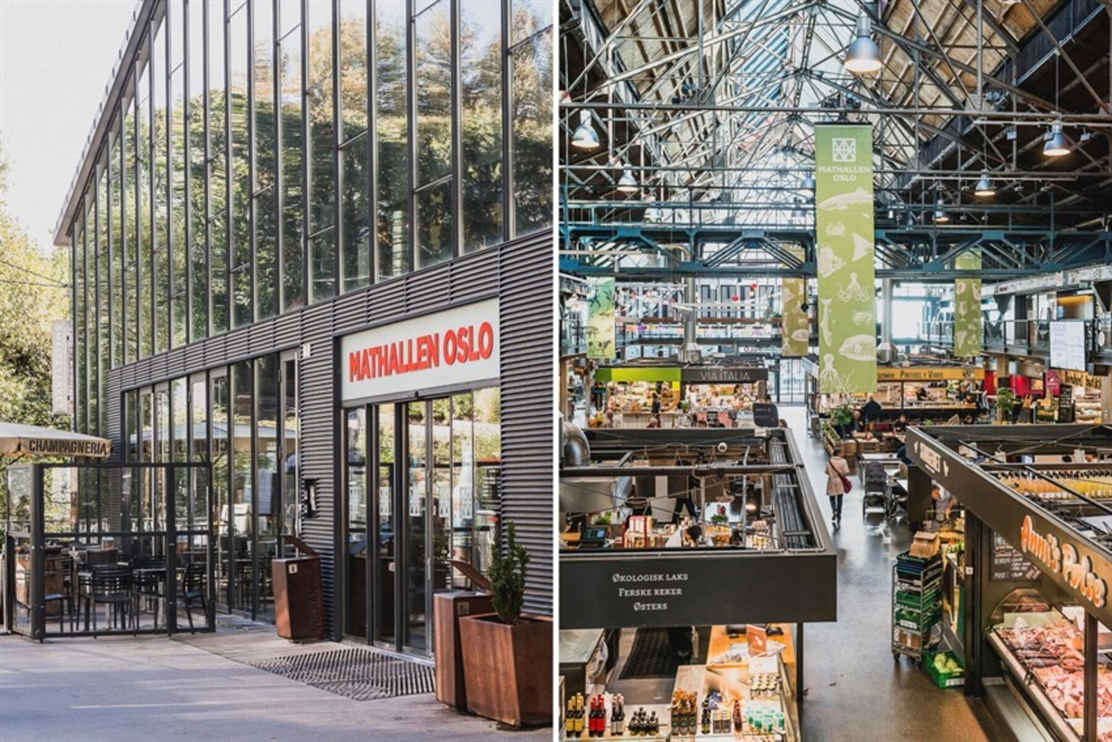 Hils ofte på din nye "nabo" Mathallen, kun få kaloriers gange fra din egen ytterdør. Galleribilde