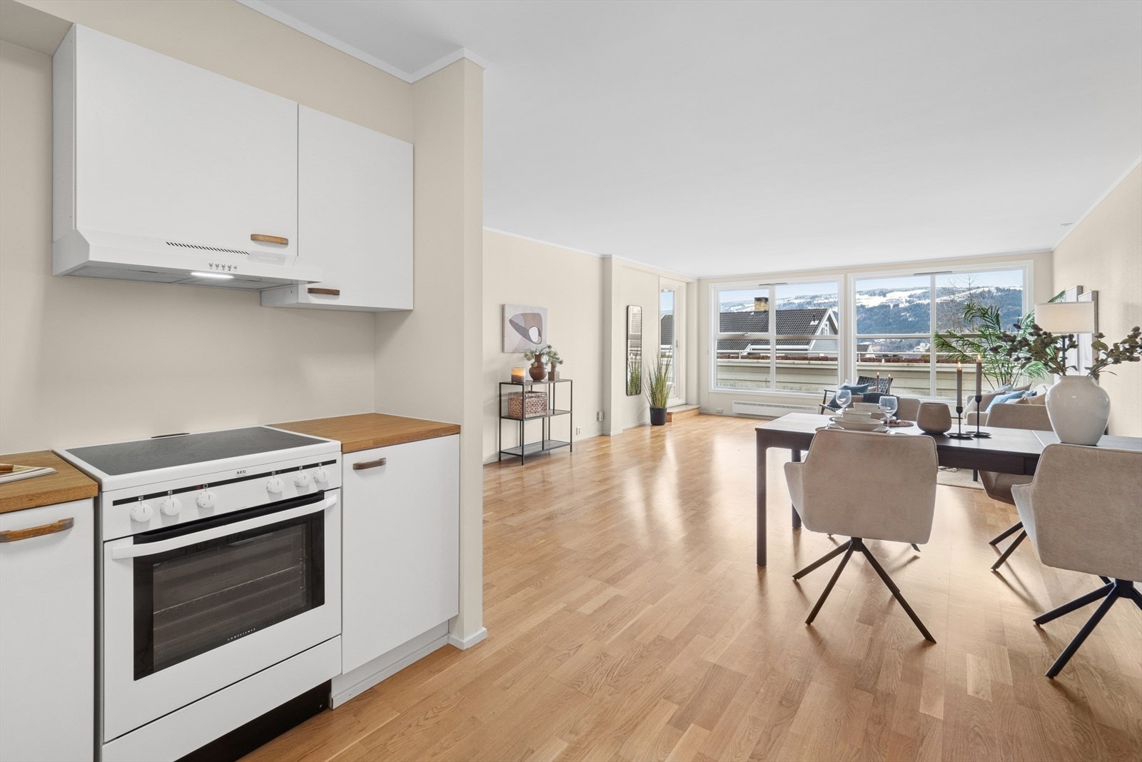 Det er ny ventilator på kjøkkenet. Galleribilde