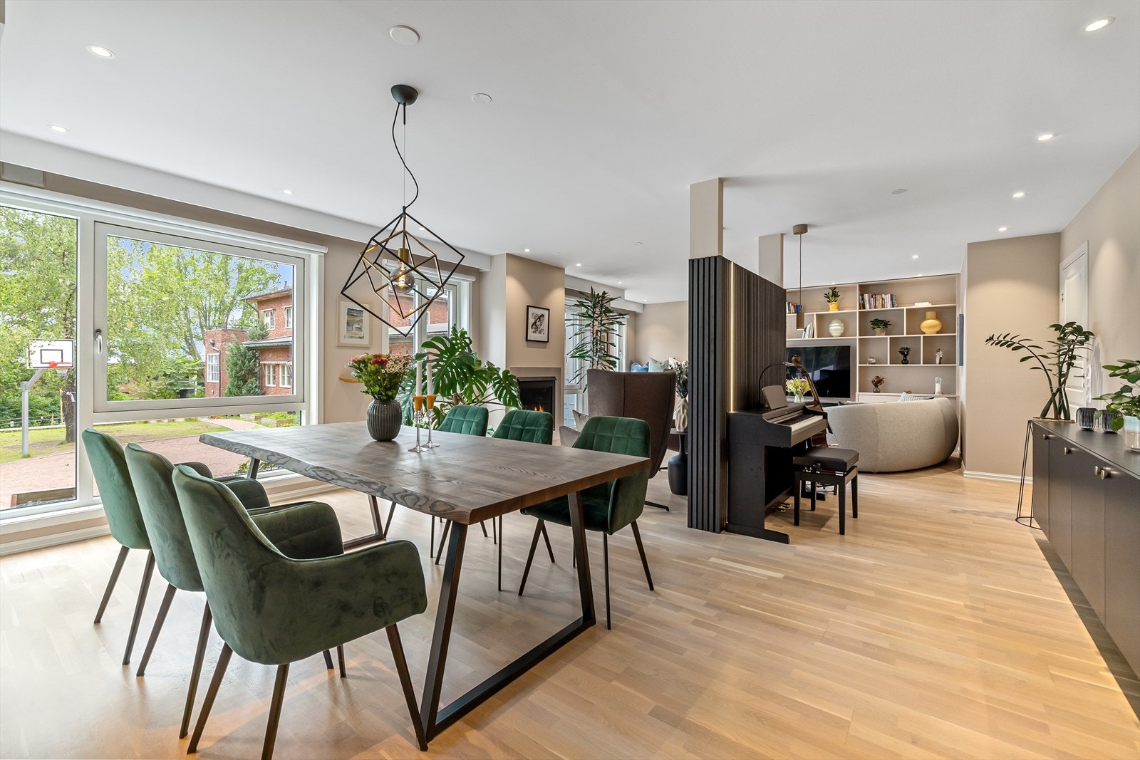 Leiligheten har en god planløsning som er enkel å møblere Galleribilde